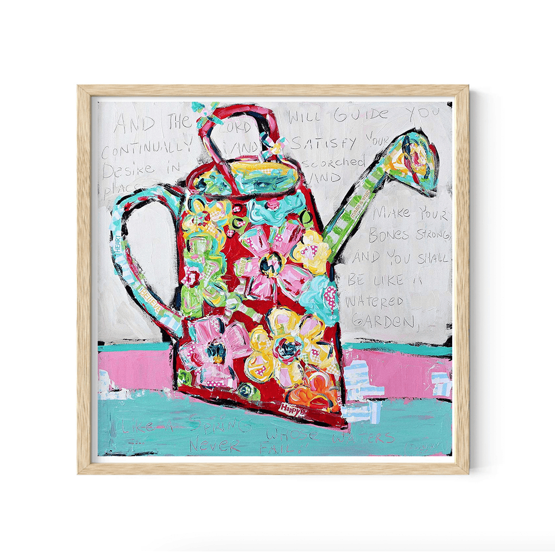 Watering Can Print