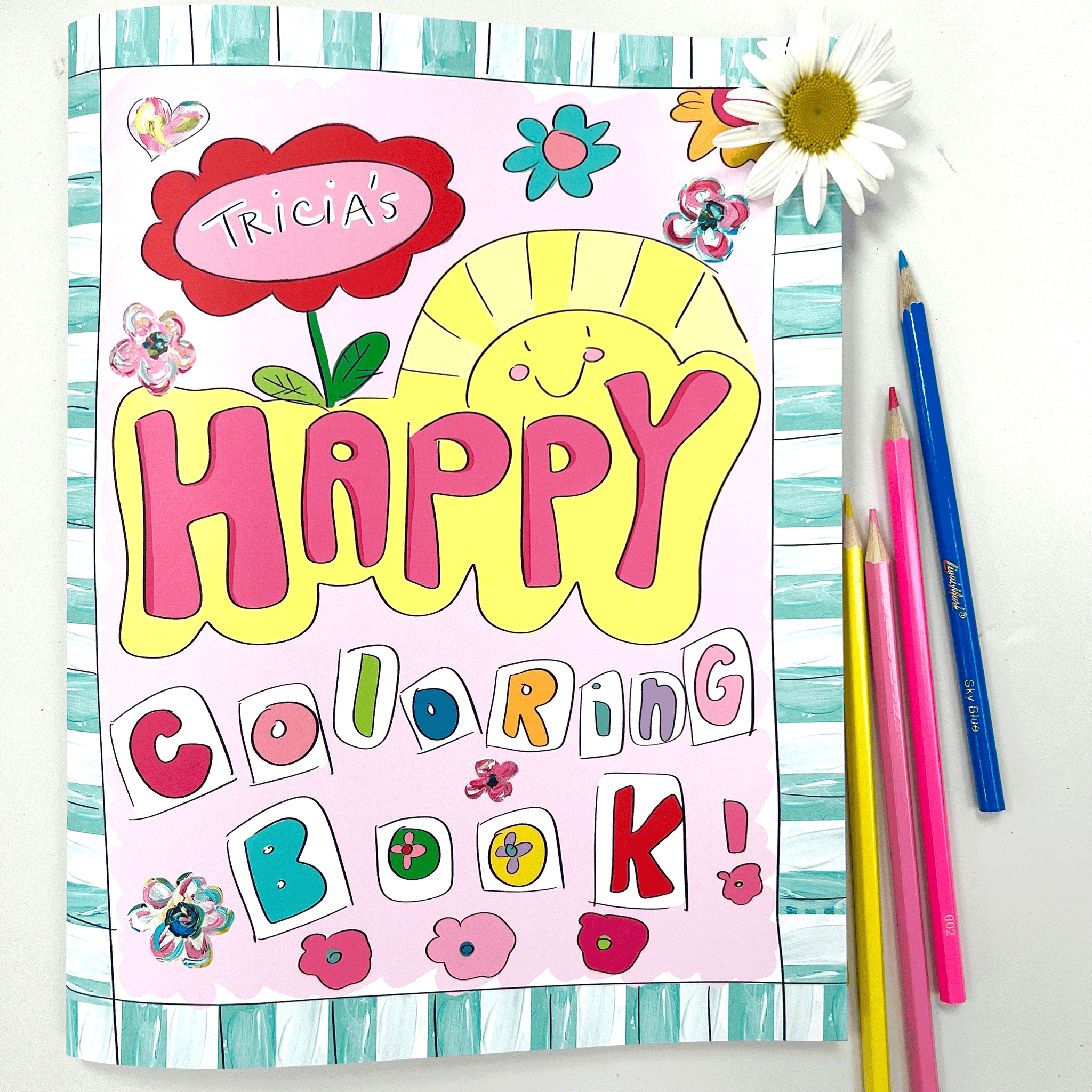 Happy Coloring Book