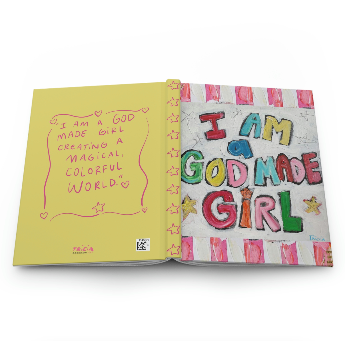 God Made Girl Hardcover Journal
