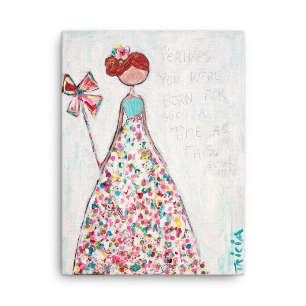Confetti Esther Red Giclee