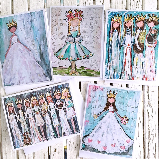 Crowns and Girls Card Series