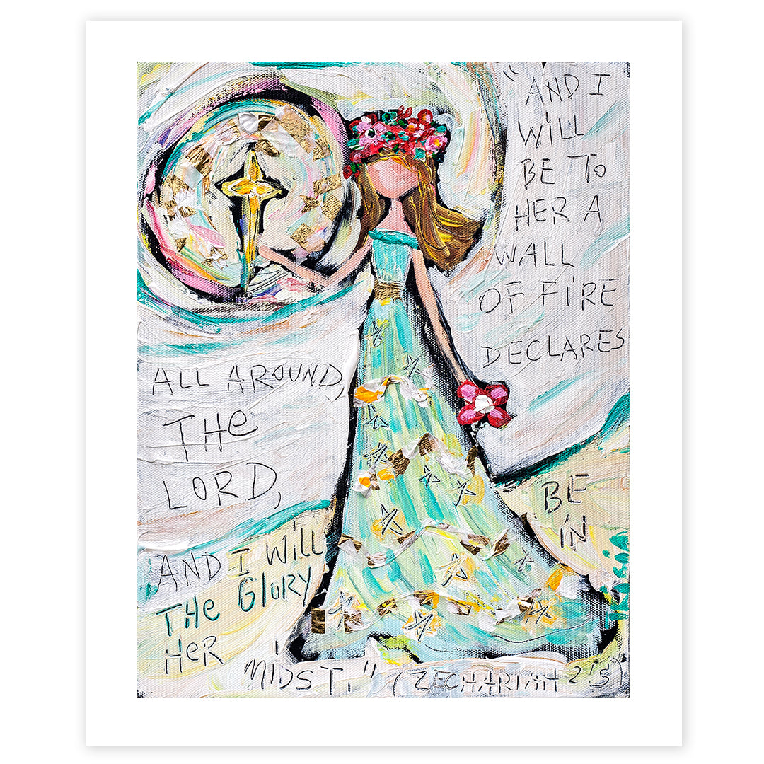 And I will be the Glory in her Midst Print