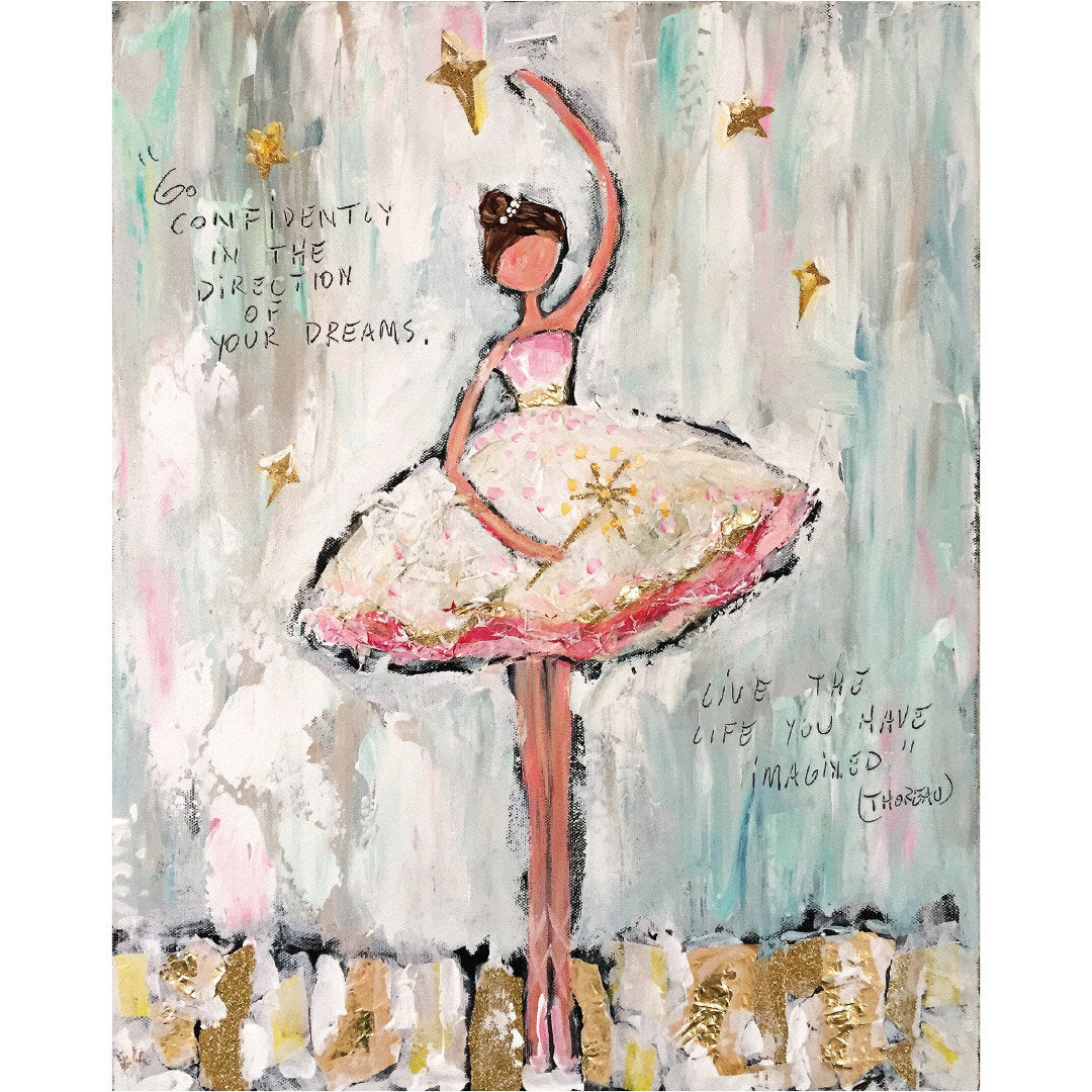 Ballerina and Dreams Print