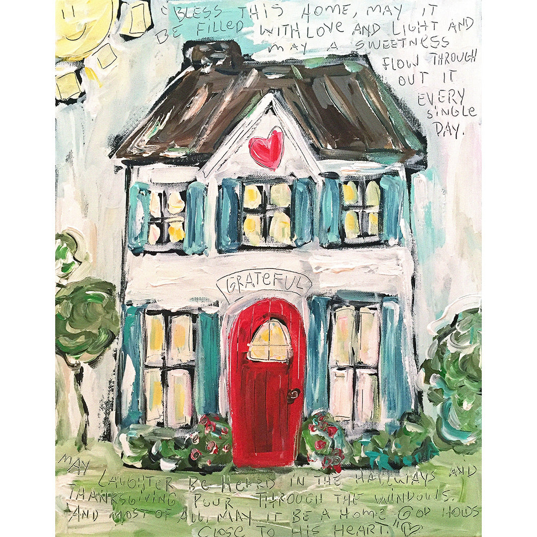 Bless This Home With Love Print