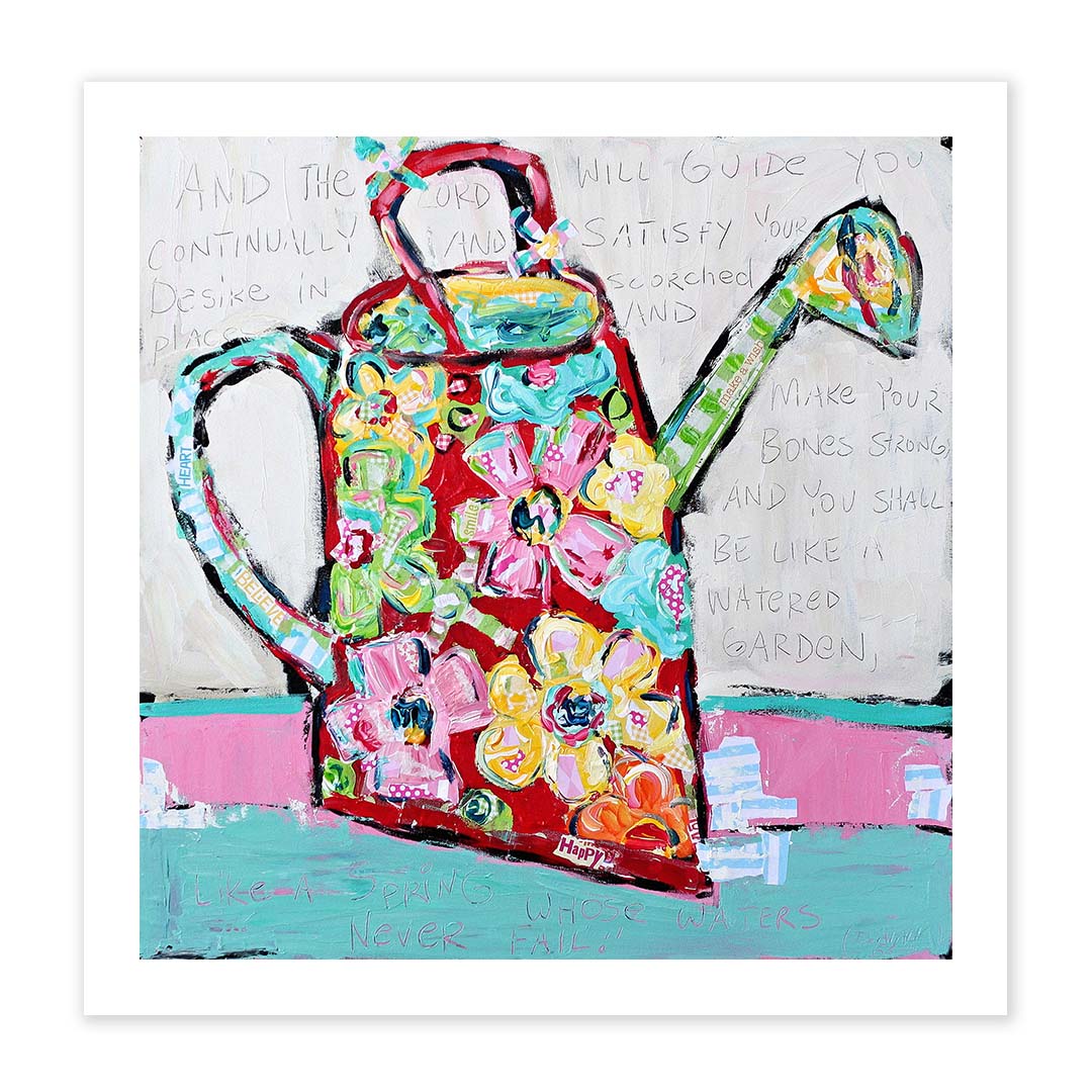 Watering Can Print