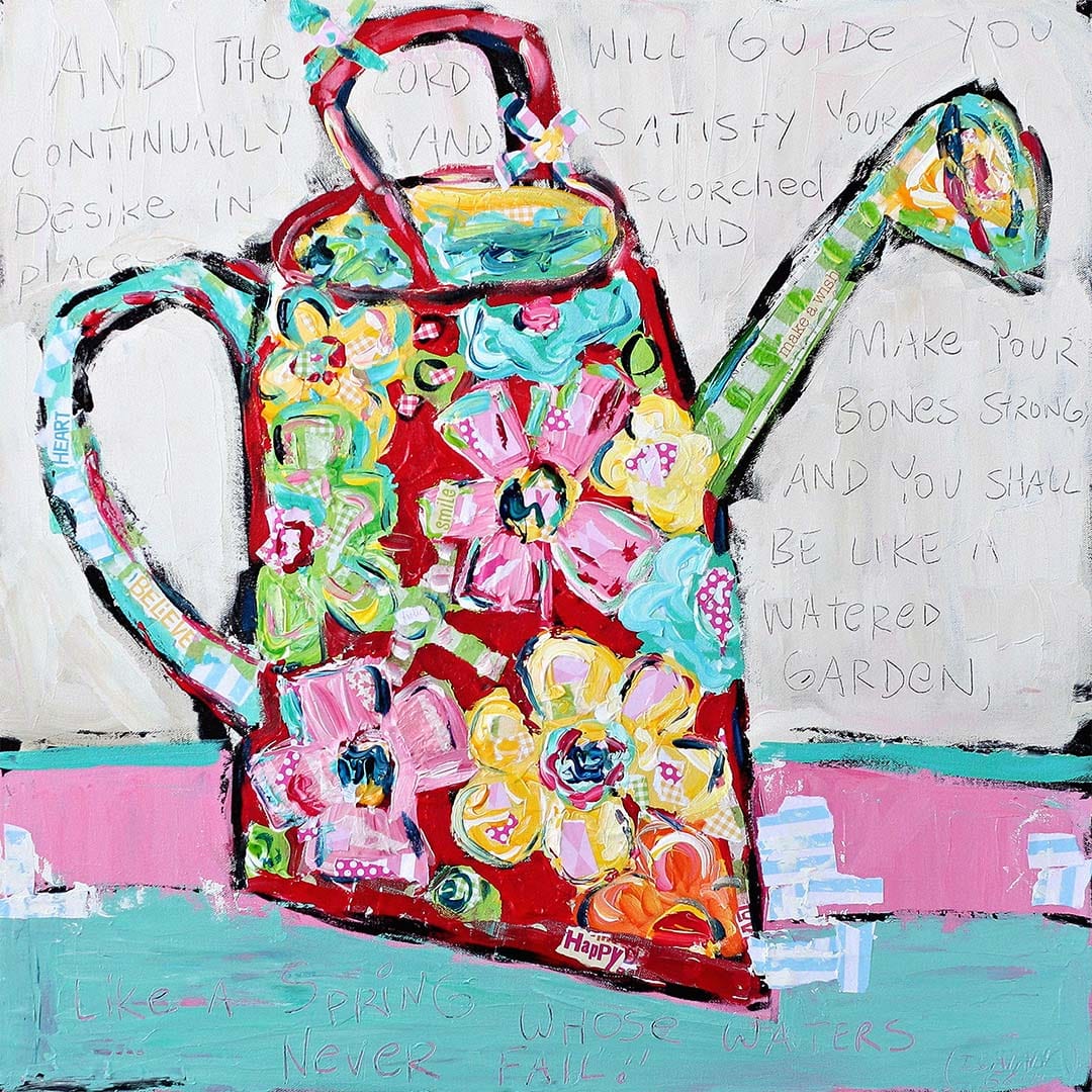 Watering Can Print