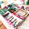 Colorful all-design tea towels, including Home Sweet Home and more.
